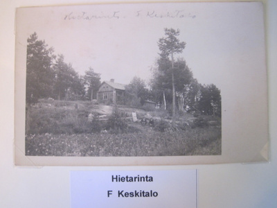 VANHA Postikortti Lieto Hietarinta 1920-l