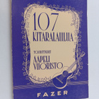 Aapeli Vuoristo : 107 kitaralaulua - pikkukuva 1