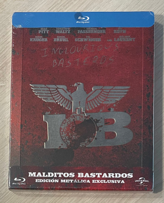 Tarantino: KUNNIATTOMAT PASKIAISET (2009) Limited Steelbook