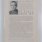 Gunnar Johansson : Vi ville inte dö - pikkukuva 2