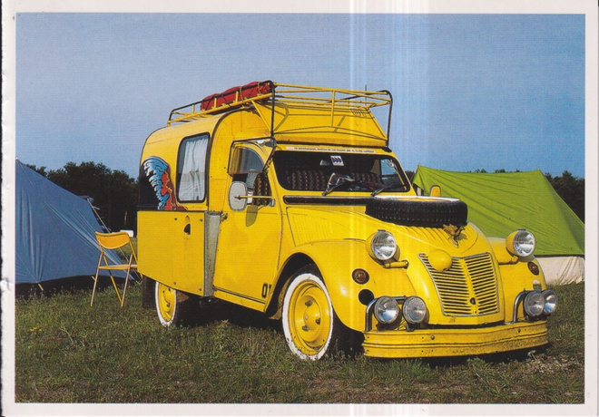 Auto. Citroen 2 CV.  foto Josef Bieker,  e117