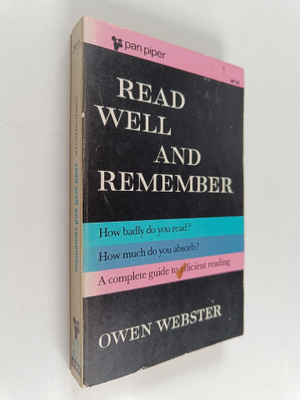 Owen Webster : Read Well and Remember