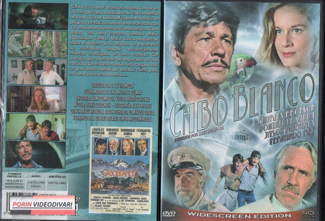 caboblanco	(52 593)	UUSI	-sp-	DVD			charles bronson	1980