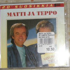 Matti ja Teppo - 20 suosikkia - Näitä polkuja tallaan - CD - pikkukuva 1