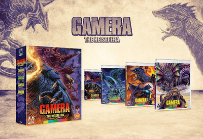 Gamera - The Heisei Era (1995-1999) Arrow (4 x Blu-ray) UUSI