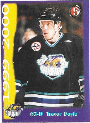 1999-00 Syracuse Crucnh #3 Trevor Doyle ex- HIFK gooni