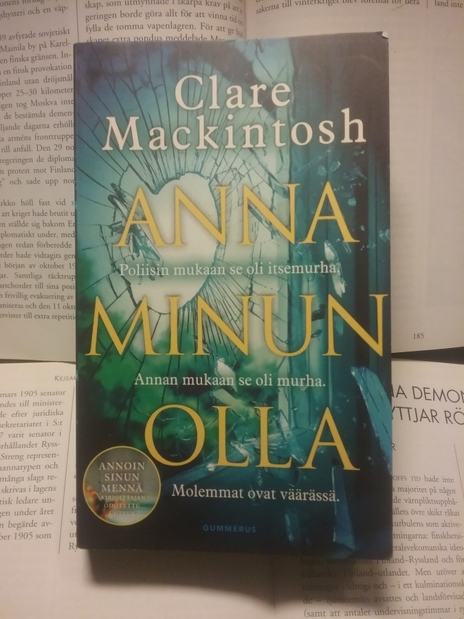 Clare Mackintosh - Anna minun olla (pokkari)