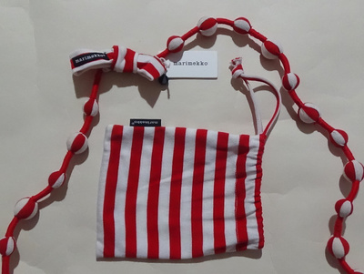 Marimekko PITKÄ kaulakoru - Runo trikookorut
