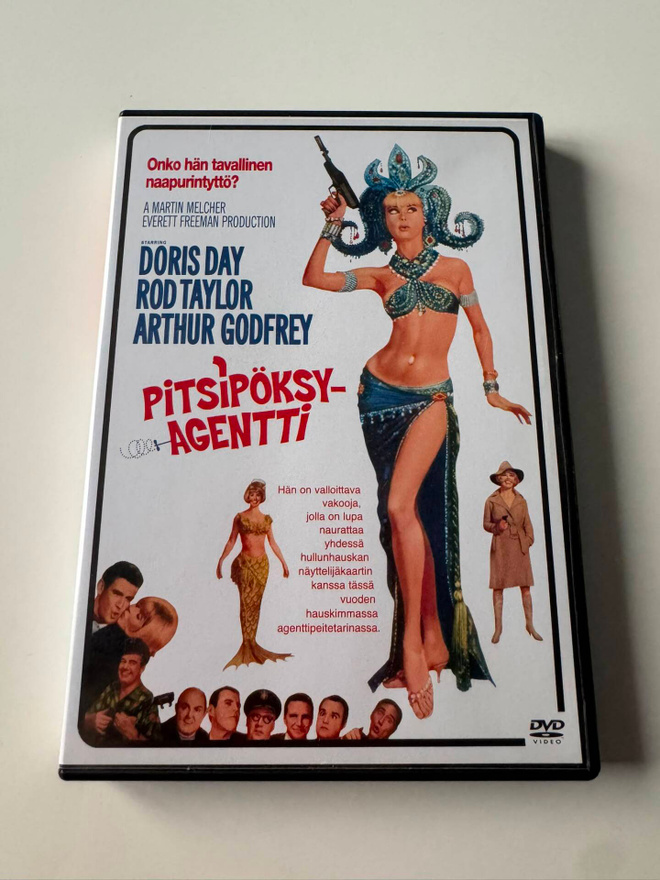 Pitsipöksy Agentti DVD