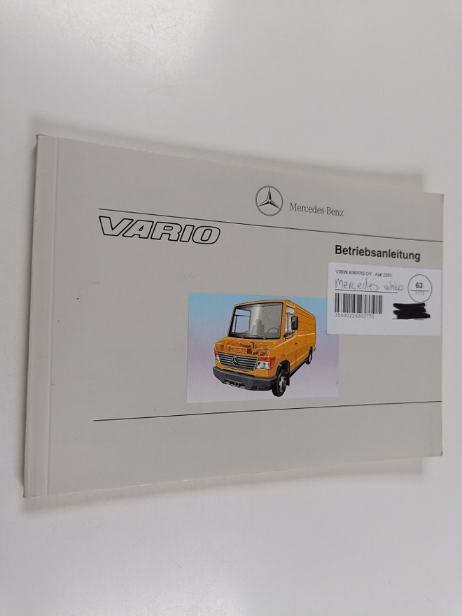 Vario : Betriebsanleitung