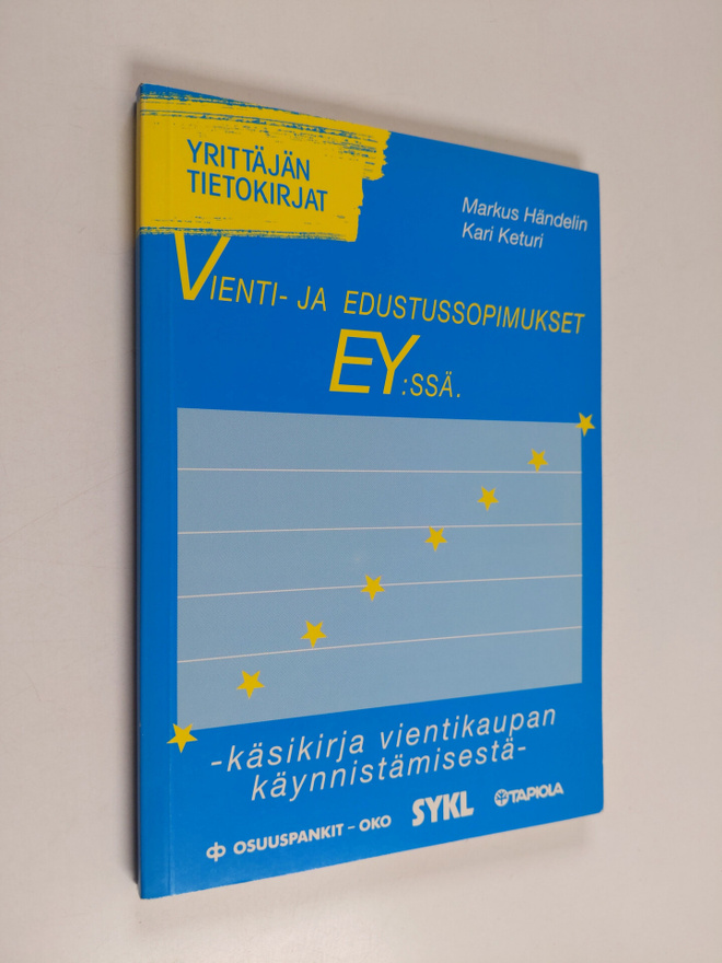 Markus Händelin : Vienti- ja edustussopimukset EY:ssä : k...