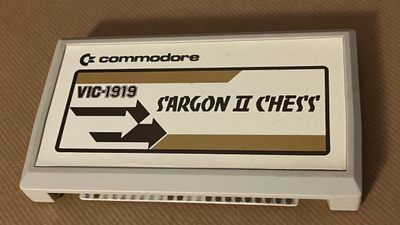 Sargon II Chess Commodore VIC-20 cart/moduuli VIC-1919
