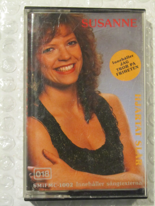 Susanne • Hjärtat slår C-Kasetti-EP