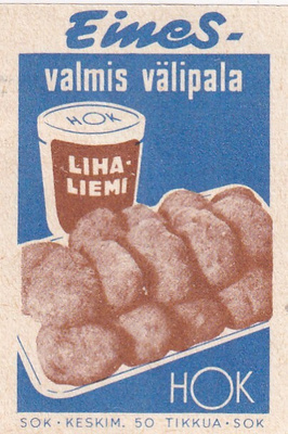 Eines - valmis välipala. Lihaliemi. HOK, . s54