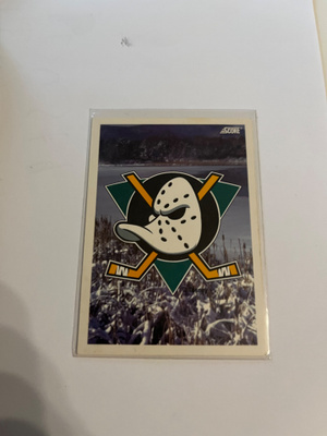 1993-94 Score Mighty Ducks of Anaheim Logo #488