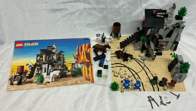 Lego western 6761 Bandit's Secret Hide-Out + ohje