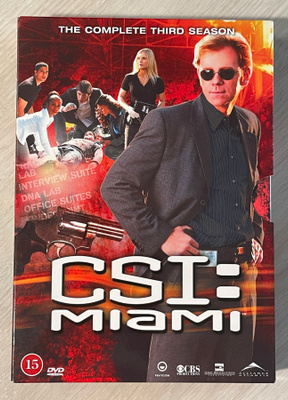 CSI: Miami: Kausi 3 (6DVD)