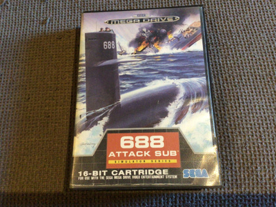 sega mega drive 688 attack sub pal