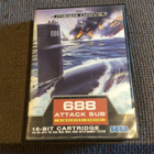 sega mega drive 688 attack sub pal - pikkukuva 1