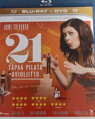 21 tapaa pilata avioliitto (Blueray + dvd)