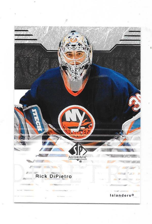 2003-04 SP Authentic #57 Rick DiPietro NY Islanders MV
