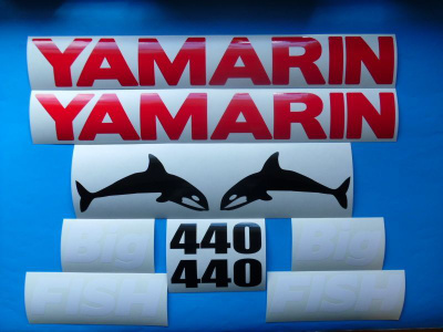 Yamarin 440 Big Fish tarrat 8kpl
