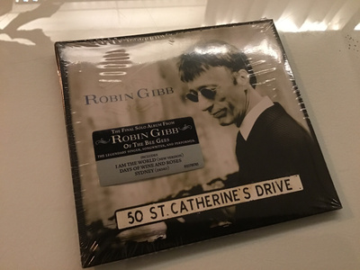 Robin Gibb bee gees . 50 st.catherine’s drive CD muoveissa