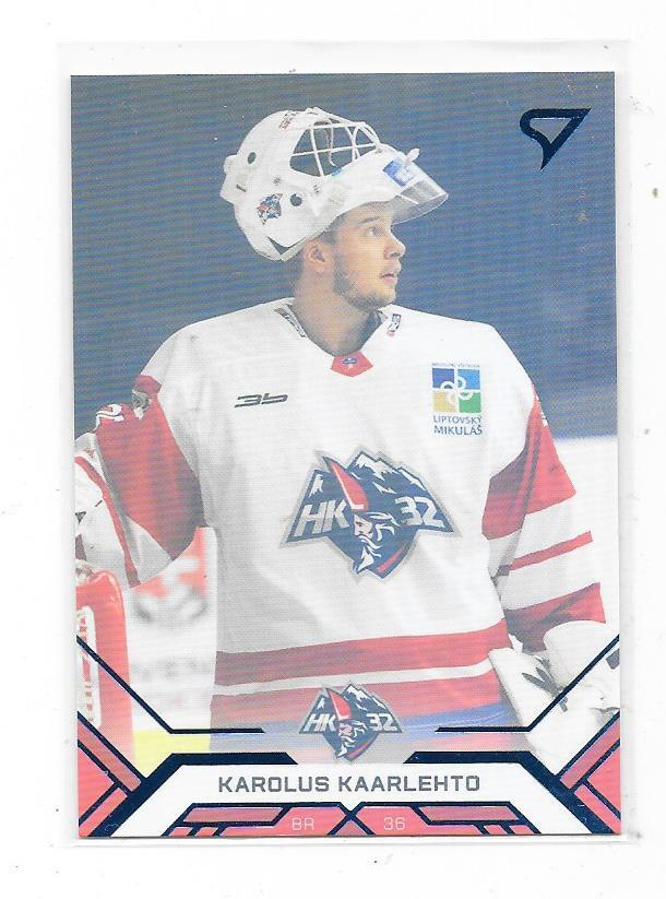 20-21 Tipsport #117 Karolus Kaarlehto ,HK32 , Ässät MV /199
