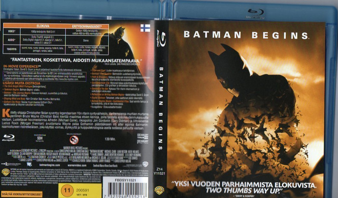 Batman Begins	(64 774)		-FI-	suomik.	BLU-RAY		christian bale