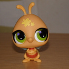 LITTLEST PET SHOP istuva kukka MEHILÄINEN, AMPIAINEN #2754 - pikkukuva 1