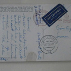 Stuttgard, TV-torni, mv valokuva-panoraamapk. 1958 Suomeen - pikkukuva 2