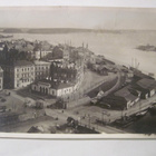 Postikortin Alkup.Valokuva Viipuri 1920 Rautatie Raitiovaunu - pikkukuva 1
