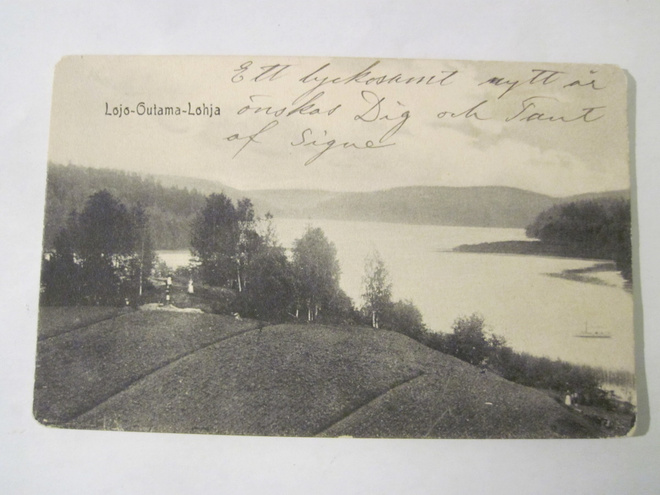 VANHA Postikortti Lohja 1900-luku