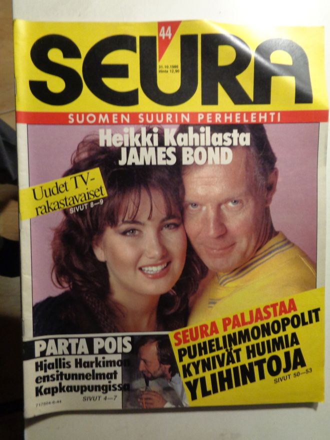 Seura lehti Nro 44/1988 (27.10)