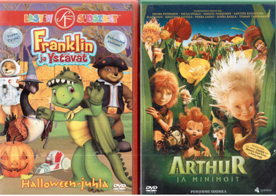 2 KPL DVD ELOKUVIA