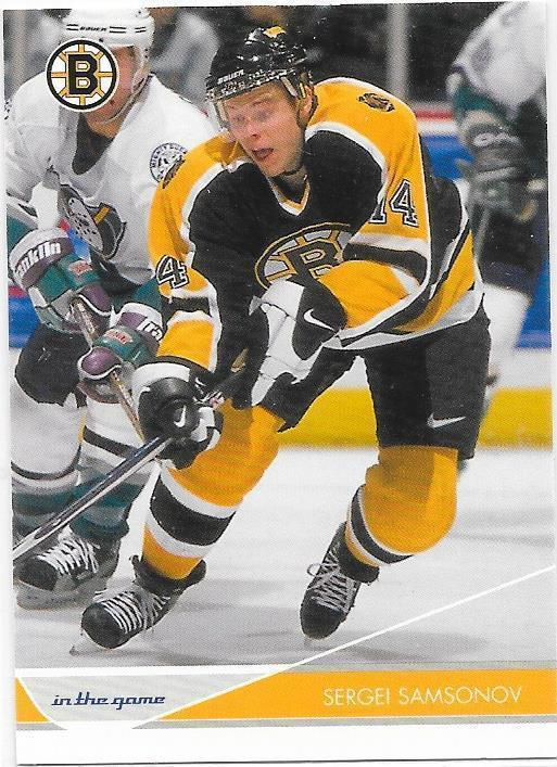 2003-04 Toronto Star #8 Sergei Samsonov Boston Bruins