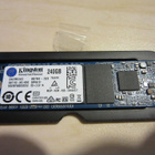 Kingston 240 GB sata m.2 ssd tallennusasema - pikkukuva 1