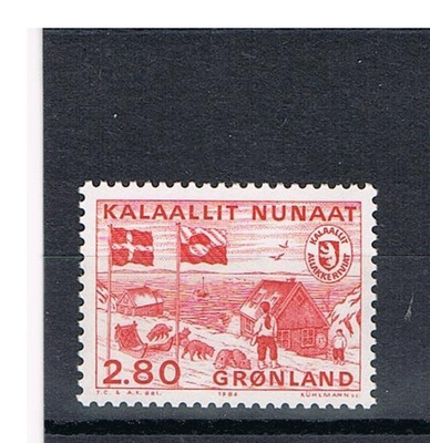 Grönlanti 1986 - Postilaitos  ++