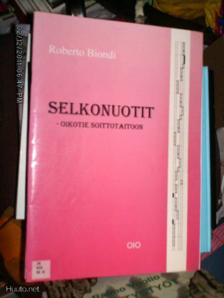 Biondi: Selkonuotit - oikotie soittotaitoon (1p.1996) Sis.pk