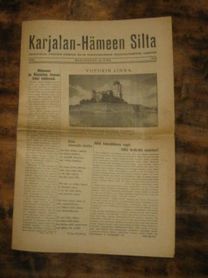 Rintamalehti : Karjalan- Hämeen Silta 28.3.1940