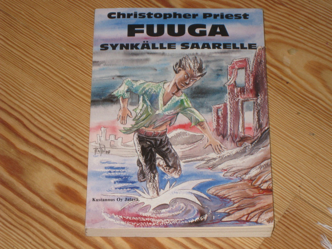 Priest, Christopher: Fuuga synkälle saarelle 1.p nid. v.1988