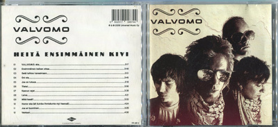 VALVOMO . CD-LEVY . HEITÄ ENSIMMÄINEN KIVI