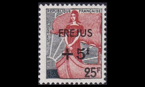 Ranska 1273 ** Fréjusin tulva-apu (1959)