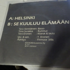 OSSY - HELSINKI / SE KUULUU ELÄMÄÄN M-/EX+ 7'' SINGLE - pikkukuva 2
