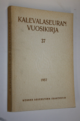 Kalevalaseuran vuosikirja 37 1957