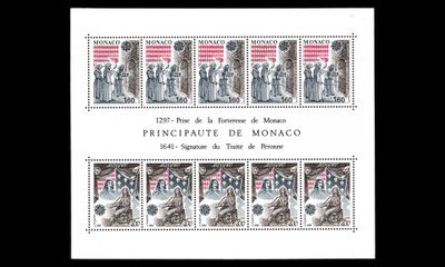 Monaco 1526-7BL19 ** Europa (1982)