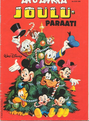 Disney: Aku Ankka 52B/1985 - JOULUPARAATI