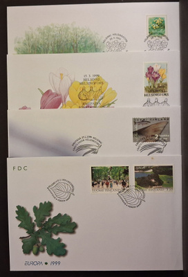 FDC 10 - 1999 4 kpl