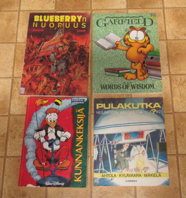 Nuorten albumit sarjikset 4 kpl:n nippu
