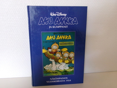 Aku Ankka näköispainos vuosikerrasta 1954